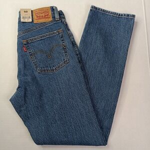 Levi's 501 Original Jeans Women's Size 26x30 Blue High Rise Button Fly NWT
